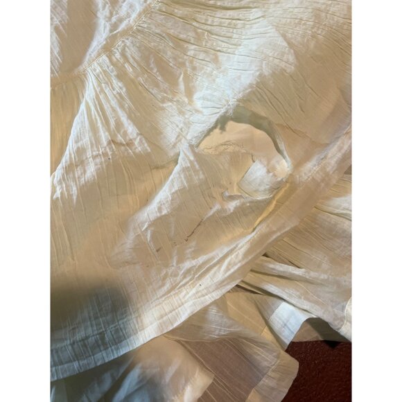 American Eagle 100% Cotton Yellow Maxi Dress XL NWT *FLAWS* - Picture 5 of 11